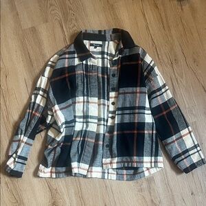Madewell Plaid Button Down Flannel Size Small